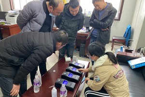 三門峽盧氏縣日常九項水質(zhì)檢測箱培訓圓滿完成